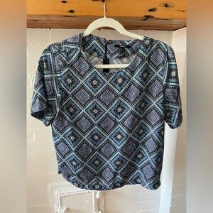 Forever 21 Pattern Shirt